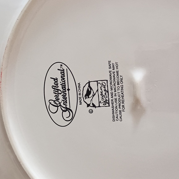 Certified International Susan Winget Homestead Rooster Dinner Plate b925 - Picture 3 of 3